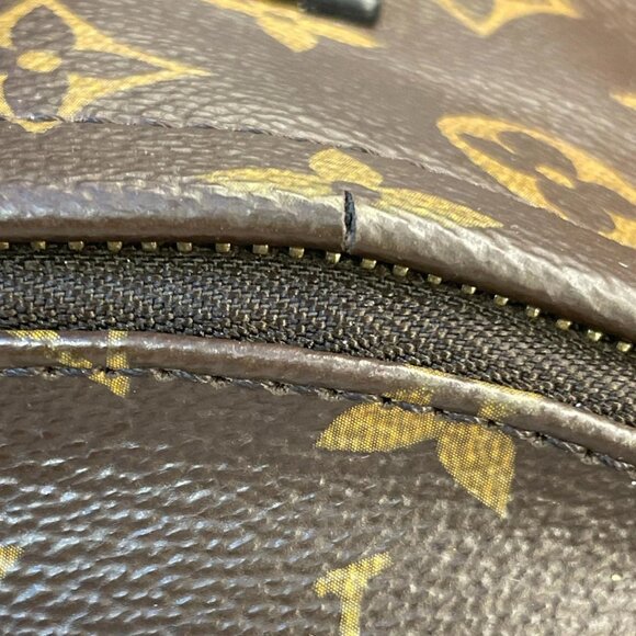 LOUIS VUITTON  Palm Springs PM Monogram Canvas Backpack Brown main image 4
